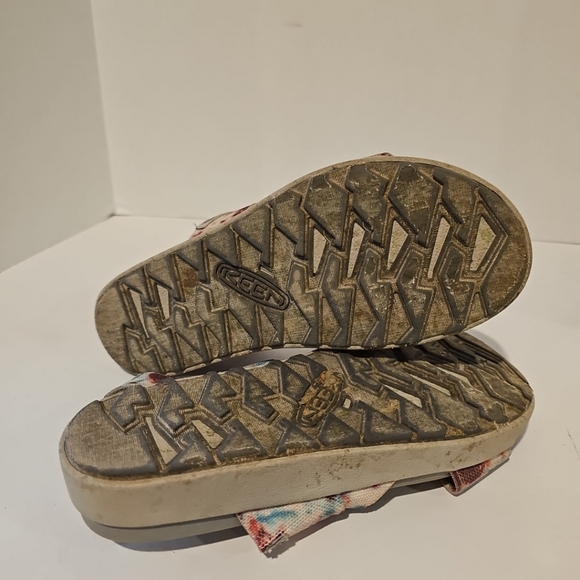 Keen Womens Elle Size 8 Sandals Backstrap Andorra Tie-Dye Arch Support Shoes - Picture 8 of 8